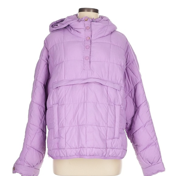 free people movement Jackets & Blazers - FP Movement by Free People Lavender quilted Jacket